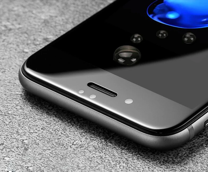 4D полноэкранная цветная Защитная пленка с изогнутыми краями для iPhone 6 6s 7 plus 8 11 Pro XR