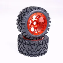 1/5 RC запчасти baja Rovan rc автозапчасти сильный 5B baja Задний Полный рельеф комплект шин с ЧПУ сплав передние ступицы колес 95258