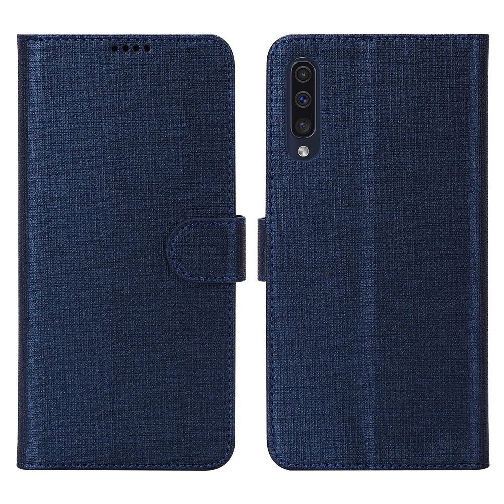 

Vintage Leather Flip Cover For Samsung Galaxy A50 Wallet Card Pocket Stand Magnet Book Cover for Samsung Galaxy A50