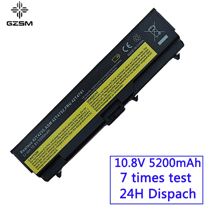 Pаспродажа GZSM ноутбук Батарея T410 для lenovo E40 E50 L410 L412 L420 L421 L510 Батарея для ноутбука L520 SL410 SL510 T420 T510 T520 W510