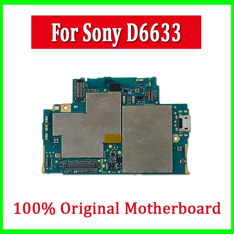 С системой Android для sony Xperia Z3 D6633 материнская плата 100% Оригинал разблокирован