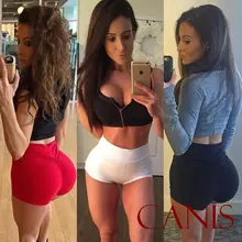 Сексуальные женские спортивные шорты с высокой талией, спортивные, для спортзала, тренировок, фитнеса, йоги, леггинсы, трусы, спортивные, дышащие