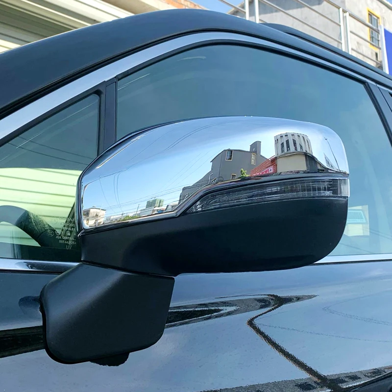 2 шт. хромированные накладки на зеркало заднего вида для Subaru Forester 2019 2020|Багажники