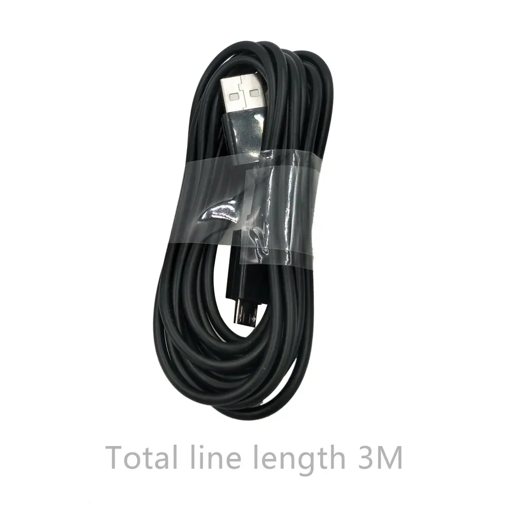3 м Удлиненный кабель зарядного устройства микро usb игровой шнур для PS4 Для Xbox One