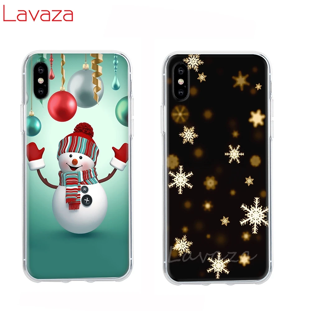 Чехол для телефона Lavaza новый год Рождество Жесткий Apple iPhone 6 6s 7 8 Plus X 5 5S SE чехол XS Max