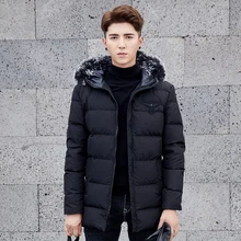 Черная длинная теплая верхняя одежда, парки с капюшоном, серый, красный, софтшелл, мужская зимняя куртка, мужской модный Хлопковый тренч, ультралегкие парки