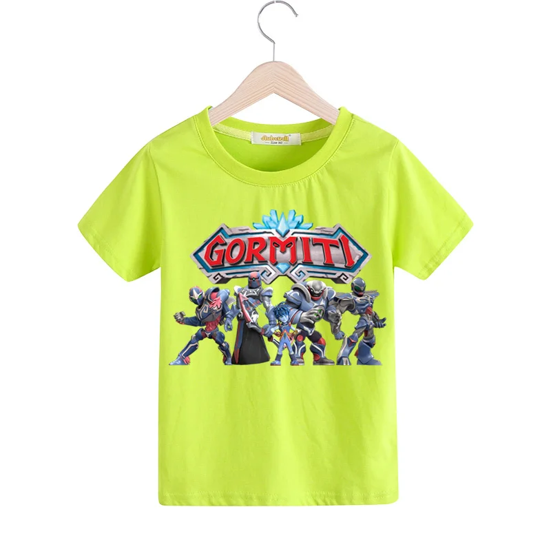 Child Boy Girl Gormiti T-shirts Clothing Kids Summer Short Sleeve 100%Cotton Tshirts Tee Top Costume For Baby T Shirt 2019 TX165 (2)