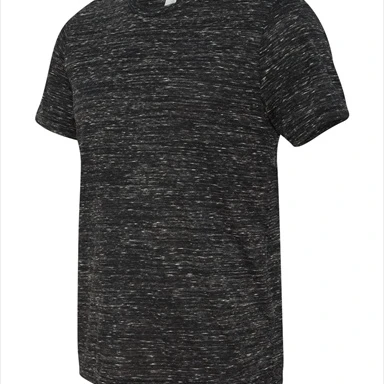 Bella-Canvas C3650 Unisex Poly-Cotton Short Sleeve Tee - Black Marble Extra Large (1)