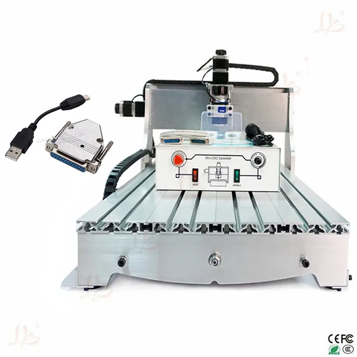 Best combination Ly CNC 6040Z D300 router engraver with USB adapter