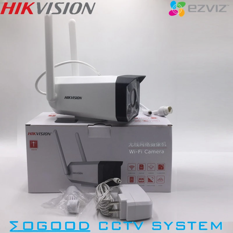Беспроводная цилиндрическая камера Hikvision Wi Fi 2 МП 1080P встроенный микрофон и