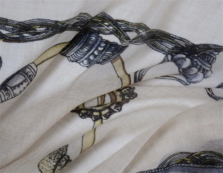 100% Кольцо кашемировое тонкое печатное женское модное шарфы шаль Пашмина 70x200 см маленькая кисточка