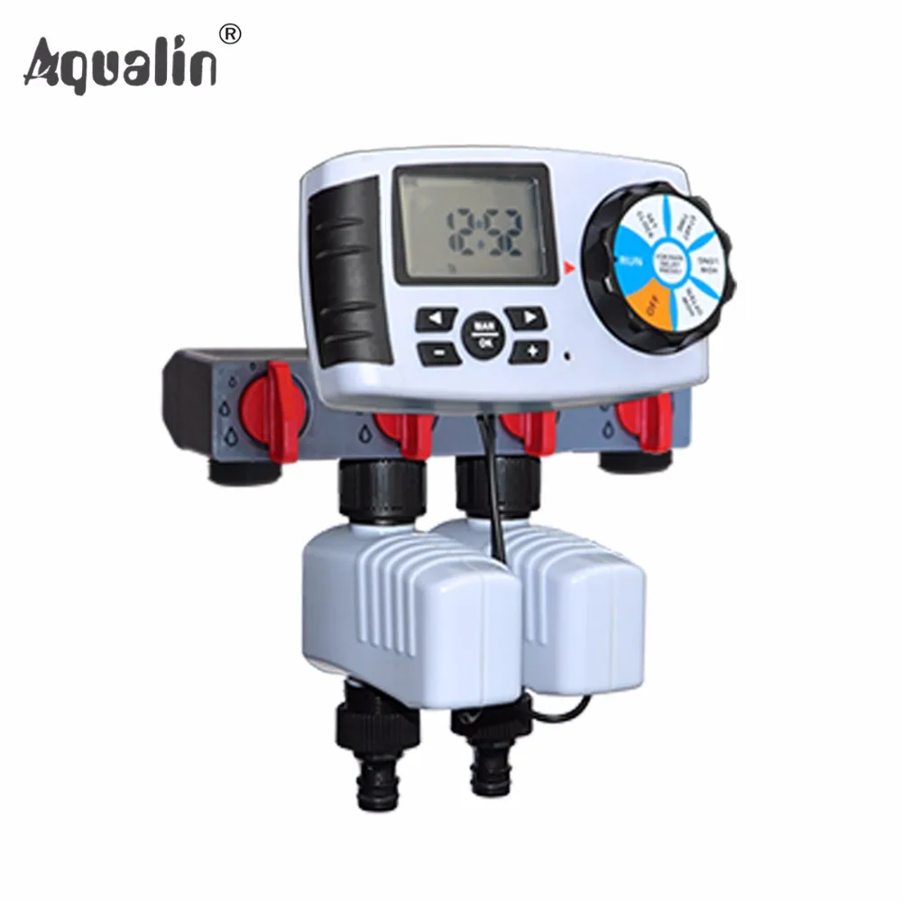 Aliexpress.com : Buy 2017 Aqualin Automatic 4 Zone Irrigation System ...