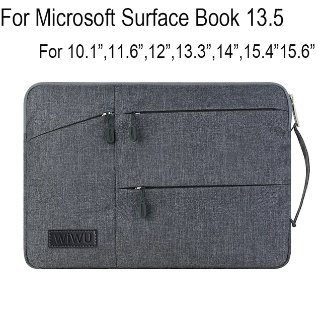 Creative Design Laptop Sleeve Pouch For Microsoft Surface book 13.5 inch High-capacity Bag Tablet Notebook case 11.6