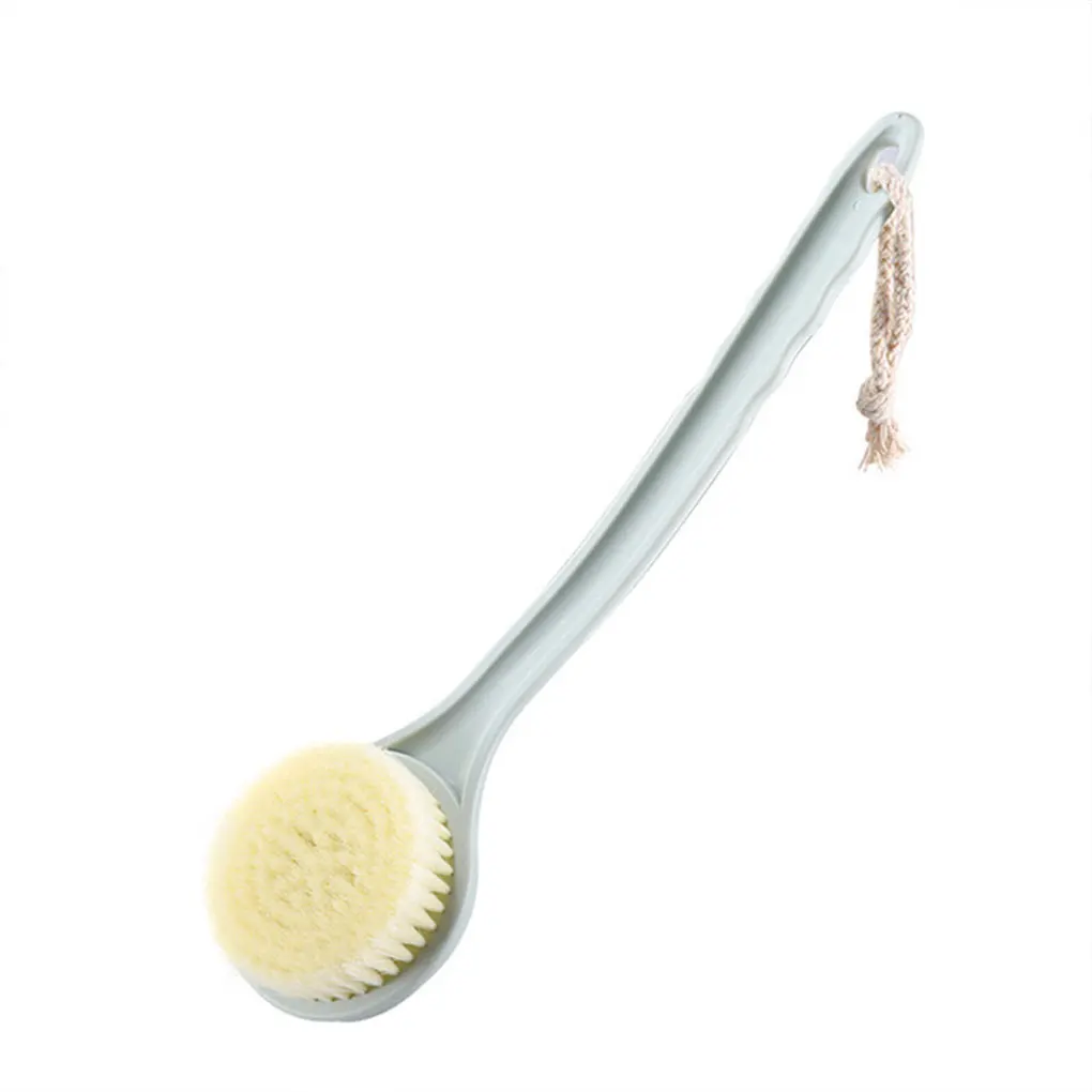 Feiqiong Bath Brush Long Anti-Skid Handle Bath Brushes Massager Back Body Shower Exfoliation Scrubber Bathroom Brush Accessories - Цвет: NO.2