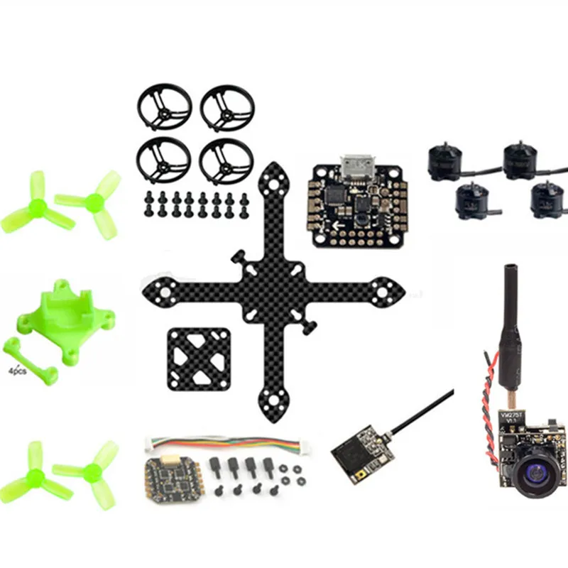 DIY-FPV-brushless-micro-indoor-drone-BNF-kit-90mm-pure-carbon-quadcopter-frame-kit-unassembled-16mm (1)