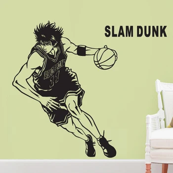 

slamdunk Rukawa maple anime wall stickers Boys dormitory room interior movement of the head of a bed bedroom adornment