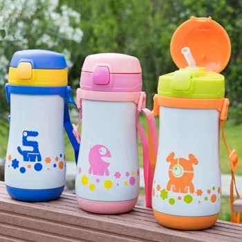 

Bear Cavalier Travel Vacuum Cup 400ml Thermos Cup Thermos Mug Insulated Tumbler Travel Cups Stainless Steel Vacuum Cups