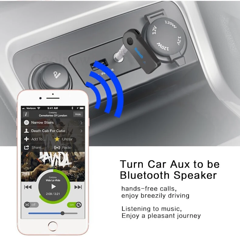 3,5 мм разъем Bluetooth AUX мини аудио приемник для Renault Kangoo DACIA Scenic Megane Sandero Captur Twingo mod Koleos