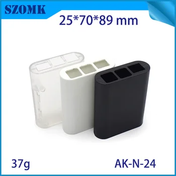 

1 piece, 25*70*89mm plastic housing enclosure for pcb design raspberry pi 3 plastic box instrument enclosure housing