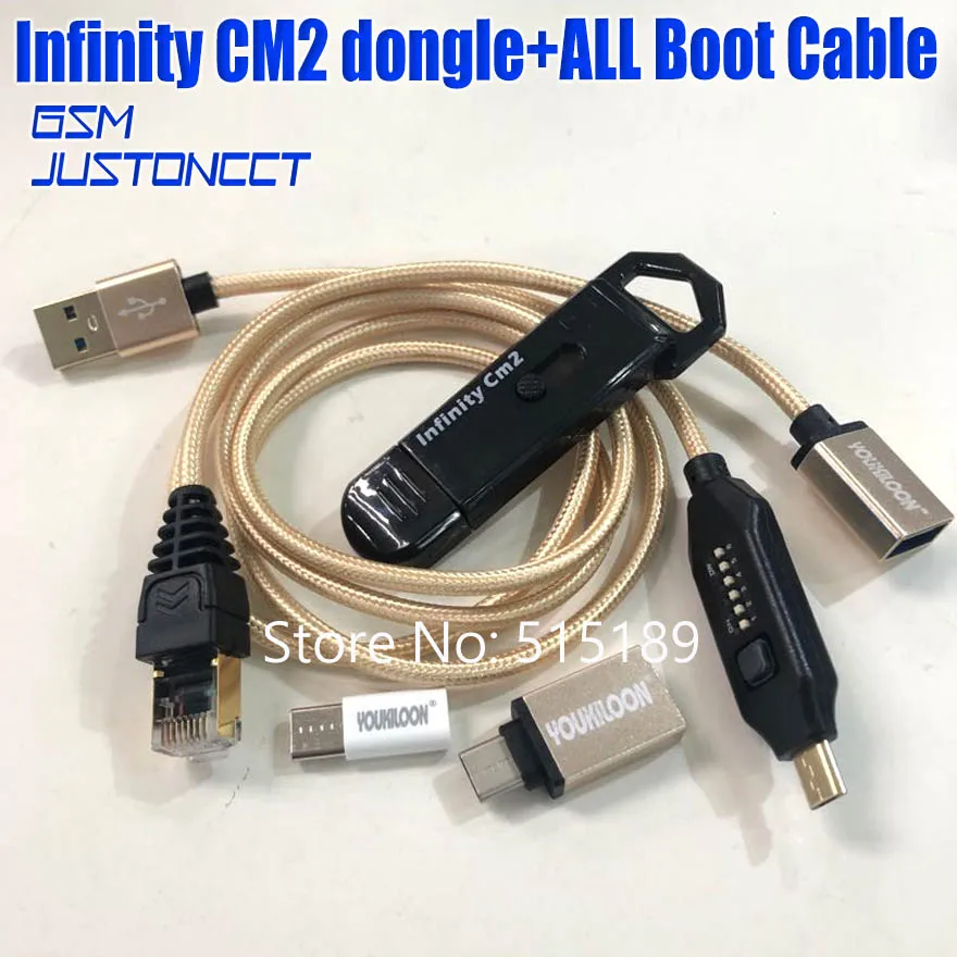 2021 original new infinity cm2 dongle infinity box dongle + umf all in one boot cable  for GSM CDMA phones