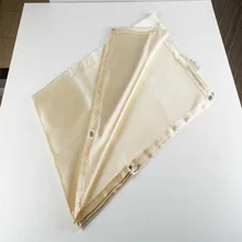 1,2 м х 1,8 м стекловолоконное сварочное одеяло и крышка, латунные втулки для легкого подвешивания и защиты рабочей зоны