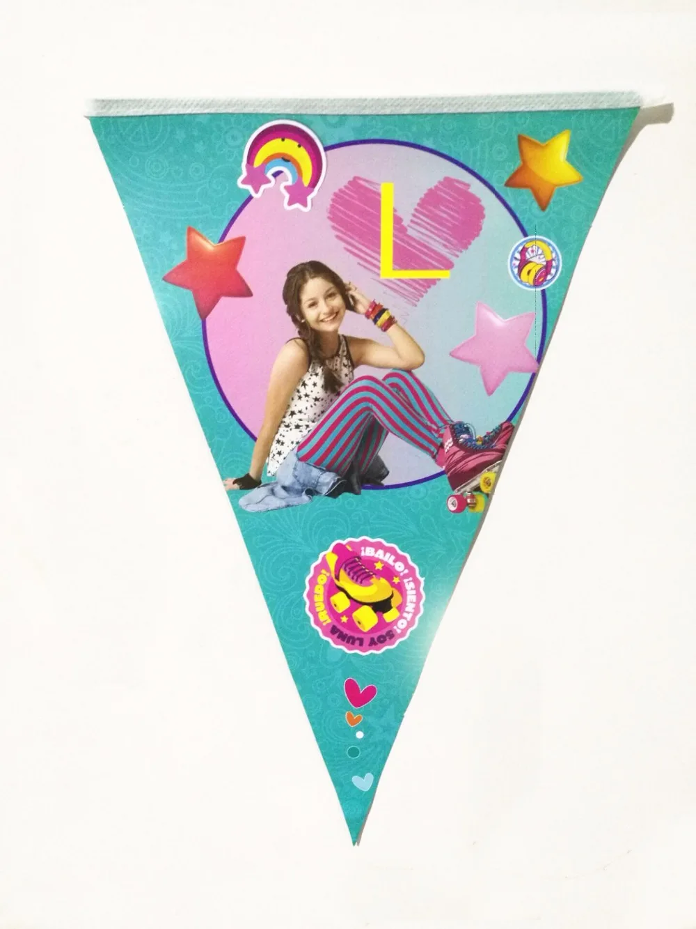 1 Ensemble Soja Luna Papier Banniere Joyeux Anniversaire Fete Drapeau Enfants Fille Faveur Fete Decoration Soja Luna Drapeau Fete Fournitures Aliexpress
