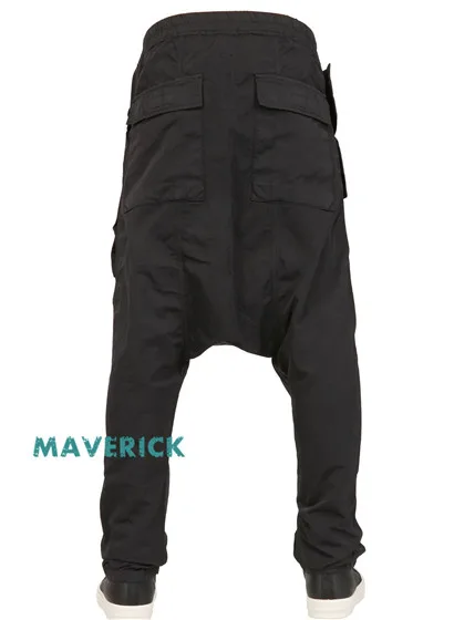 27-46 New Men's Clothing Fashion GD Dj Hair Stylist Asymmetrical Ride Casual Harem Pants Plus Size Singer Costumes