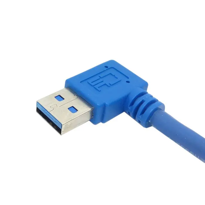 25 см 90 градусов правый угловой USB 3 0 A папа к женскому Удлинительный кабель с
