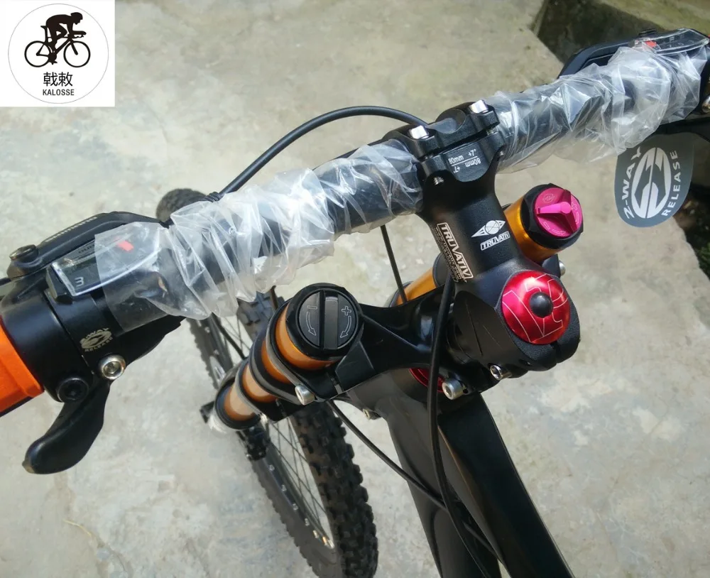 Flash Deal Kalosse  full suspension bicycle  30  speed Hydraulic brakes   M610   mountain bicycle Downhill DH mountain bike 26*2.35inch 19