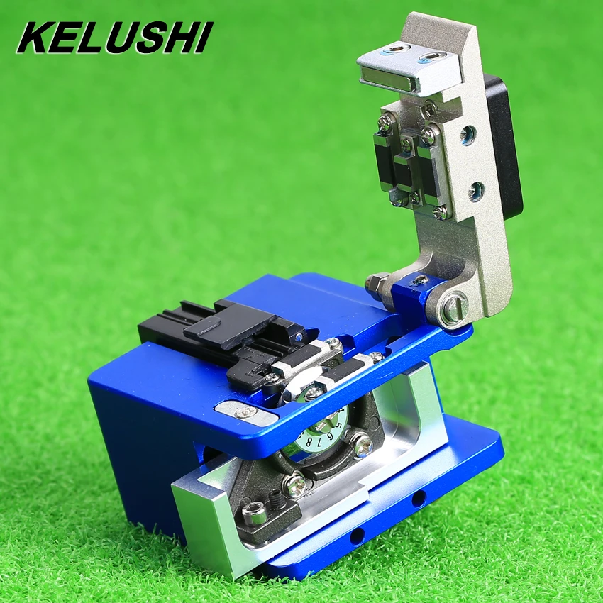 

KELUSHI High Precision FTTH Optical Fiber Cleaver Fiber Optic Cutter Tool Cutting Knife tools for Single Mode 125um