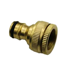 1PC Pure Brass Faucets Standard Connector Washing Machine Gun Quick Connect Fitting Pipe Connections 1/2 "3/4" 16mm Hose