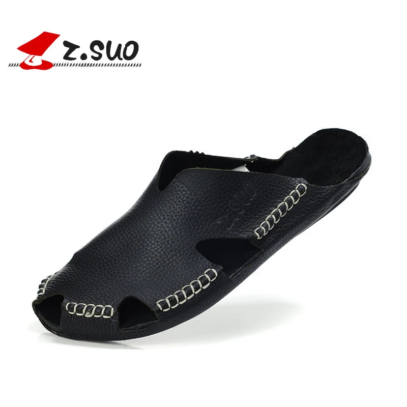 

Z. Suo Brand summer daily leisure men's flip flops men dragged flip-flops sandals and slippers male top quality Zapatos Hombre