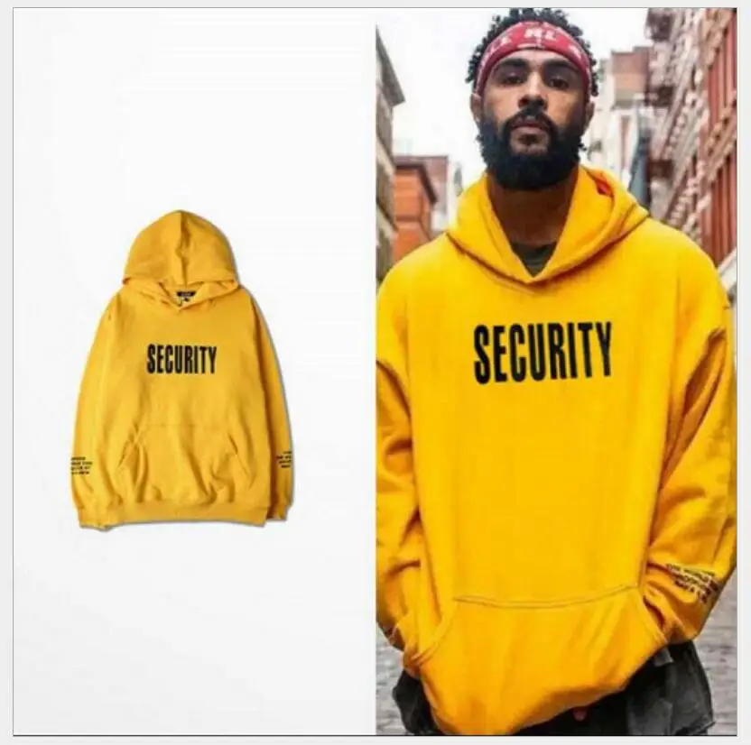 fear of god yellow hoodie