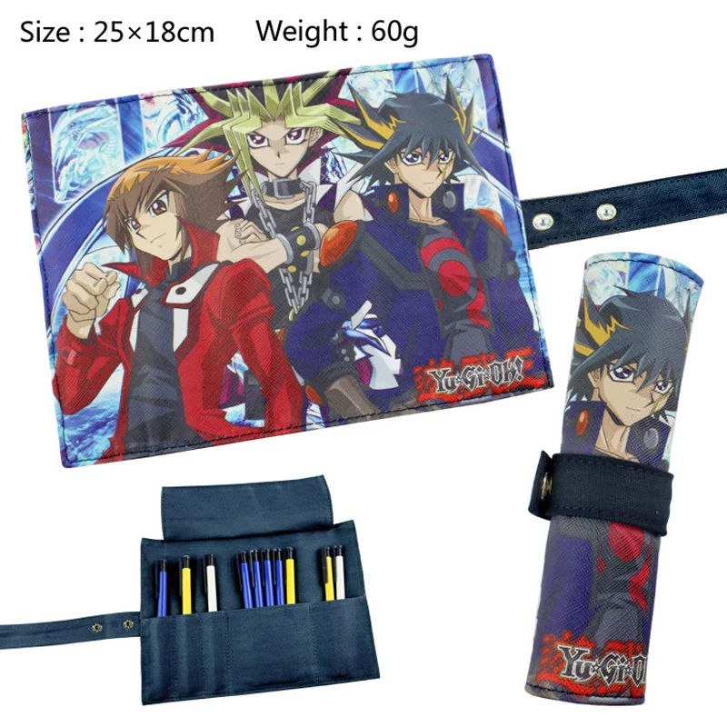 

Anime Duel Monsters Students Canvas Stationery Children Convenient Storage bag Yugi Muto Yami Yugi etc