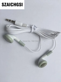 

SZAICHGSI wholesale 2000pcs/lot Cheapest disposable earphone for bus or train or plane for school one time use as gift