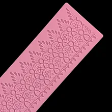Minsunbak недавно разработанный кружевной коврик силиконовая форма для украшения торта свадебный торт инструмент для помадки