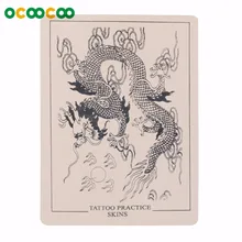 P004 Dragon Pictures имитация татуировки практика кожи-бежевый+ черный