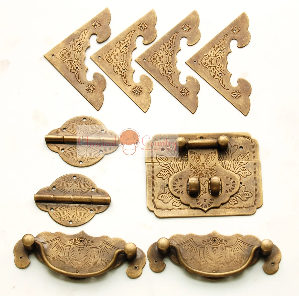 Buy Antique Chinese Furniture Brass Hardware Chest