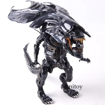 

Aliens Action Figure Alien Queen Hybrid Metal Figuration #047 PVC Collectible Model Toy Doll