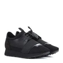 2017 new fashion men luxury brand shoes flat shoes net cloth leather training shoes men’s casual shoes 32412