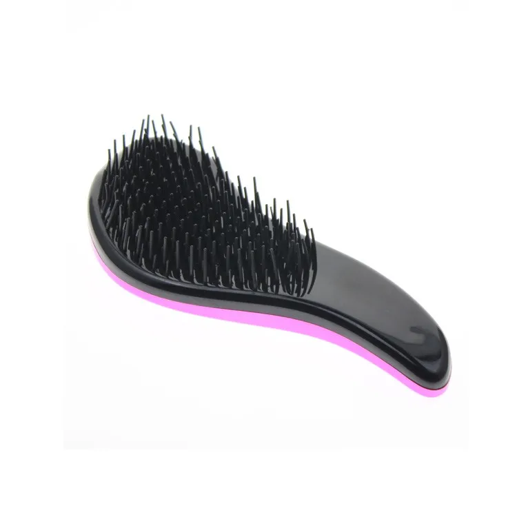 Pink Cover Hair Style Best Cheap Professional Pocket Hair Detangling Brush