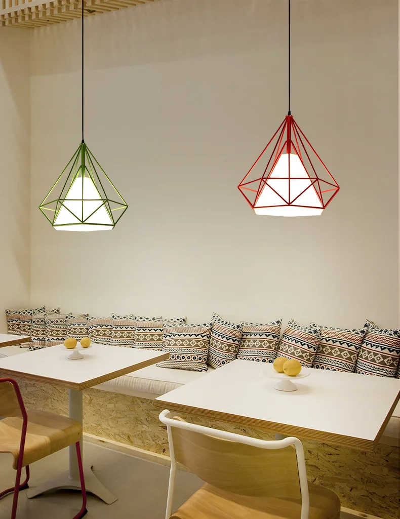 

diamond birdcage chandelier Color art bar lamp act the role ofing dining-room sitting room dining-room droplight