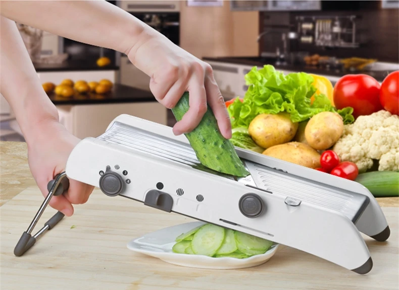 Manual Vegetable Shredder Household Fruits Cutter Stainless Steel