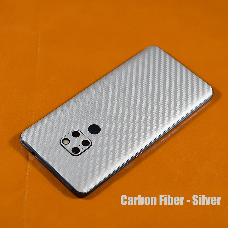Back Film on For Huawei Mate 20 Mate 20 Lite Carbon Protective Film Sticker For Huawei Mate 20 Pro Mate 20 Lite Leather Sticker  (20)
