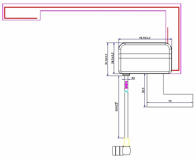 Amplificada dos Rádios do Carro de Superbat Conector para o Pioneiro Dab + fm am da Montagem de Vidro Antena Interna Jack An-dab1 Dab - Smb 4 Telefonia e Comunicação