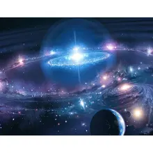 5D Diy алмаз живопись полный квадратный мечта звездное небо украшения дома Алмазная мозаика пользовательские фото-и Прямая