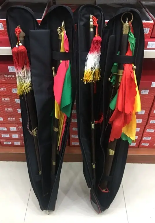 Top quality embroidery wushu knife sword bags tai chi kendo martial