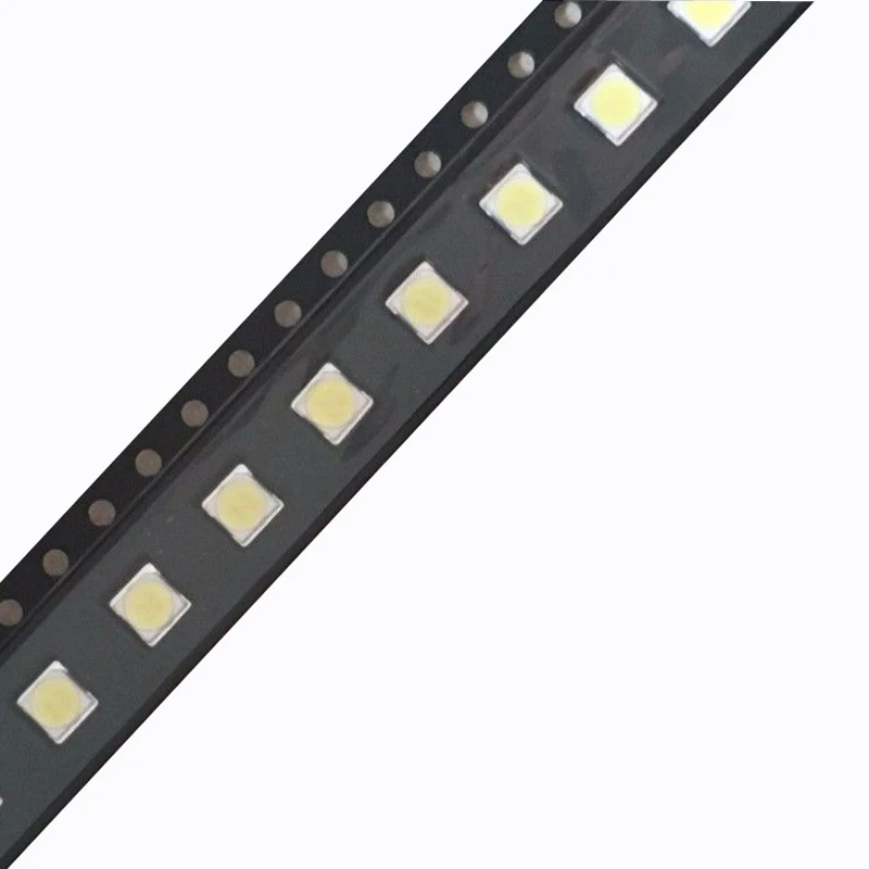 50 шт./лот для LG SMD LED 3535 6 в чип холодного белого света 2 Вт ТВ/ЖК подсветки