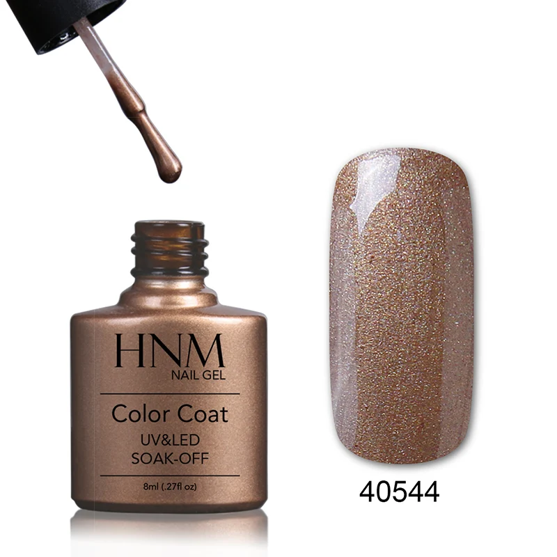 HNM 8 мл Чистый Цвет гель для ногтей длительный УФ светодиодный Гель-лак для ногтей Лаки Гибридный гель лак для ногтей - Цвет: 40544