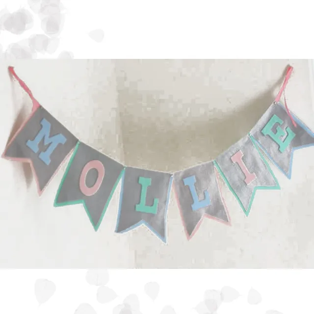custom baby shower gray